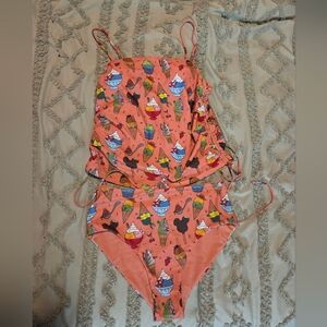 Darling Dream Co. Ice Cream Swimsuit Tankini Sz 2x